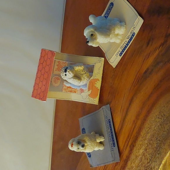 Poodle Miniature Figurines - Picture 1 of 12